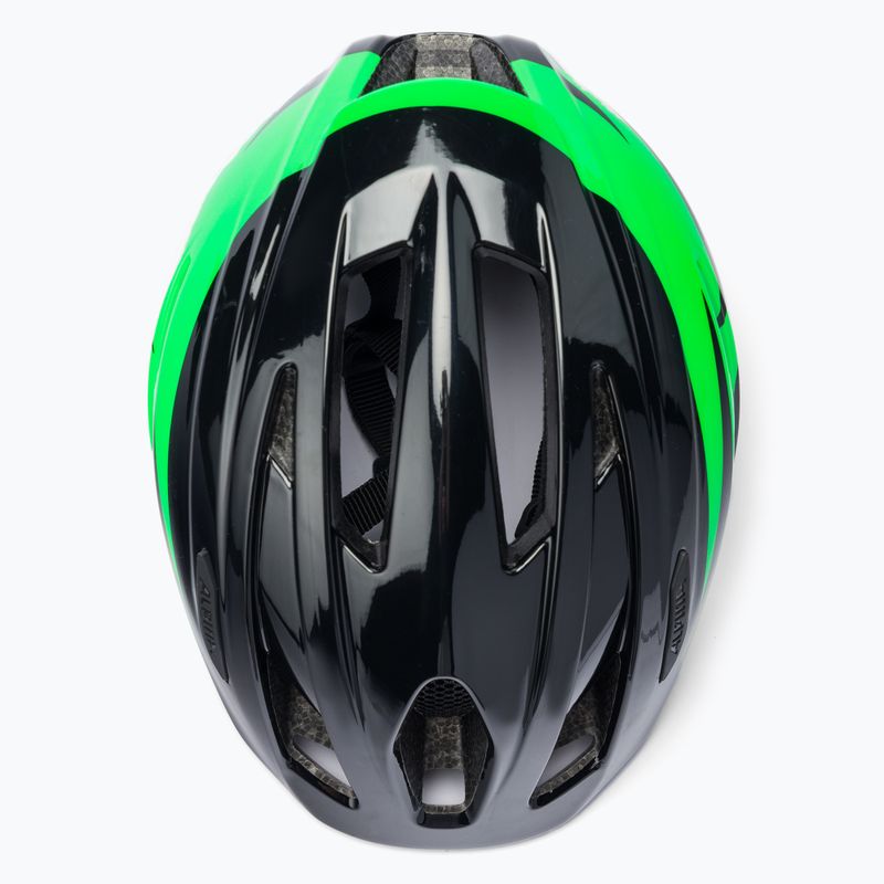 Gyermek kerékpáros sisak Alpina Pico black/green gloss 6