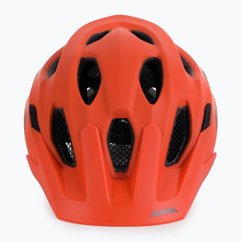 Gyermek kerékpáros sisak Alpina Carapax pumpkin orange matt 2