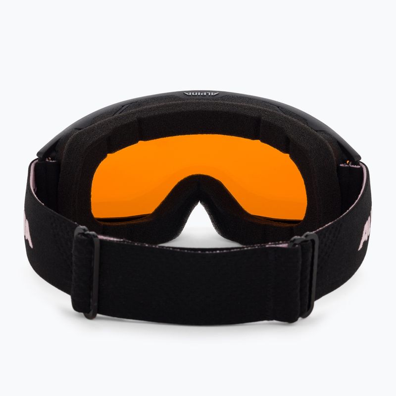 Síszemüveg Alpina Nakiska black/rose matt/orange 3