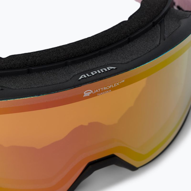 Síszemüveg Alpina Nakiska Q-Lite black/rose matt/pink 5
