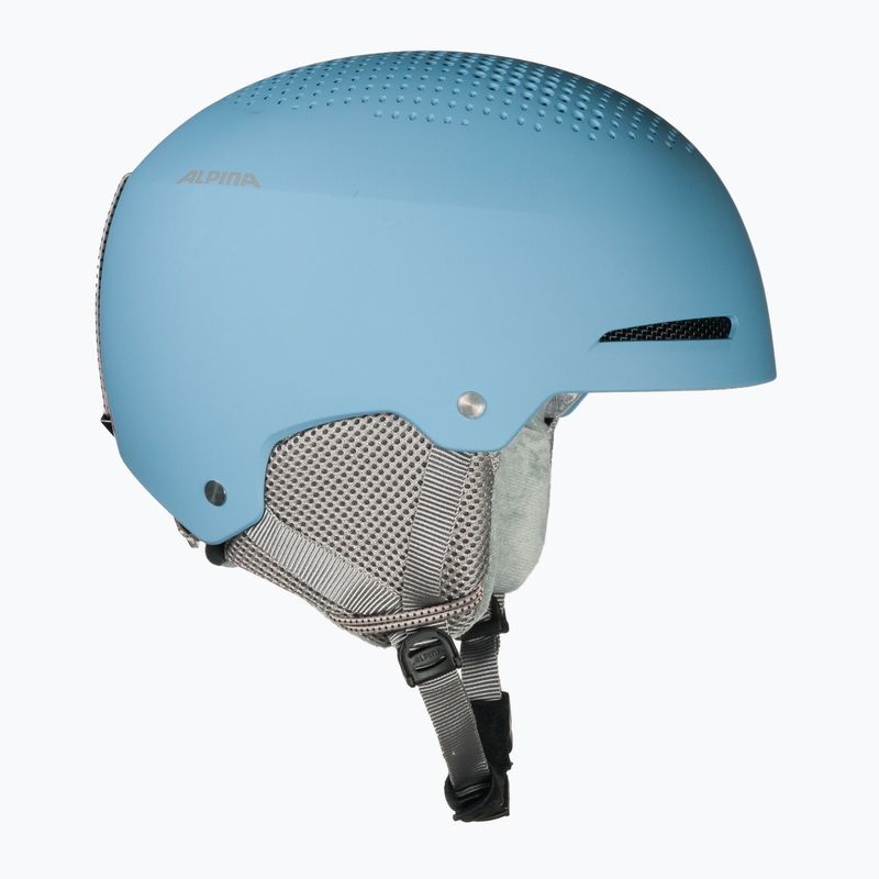 Gyermek síbukósisakok Alpina Zupo skyblue matt 4