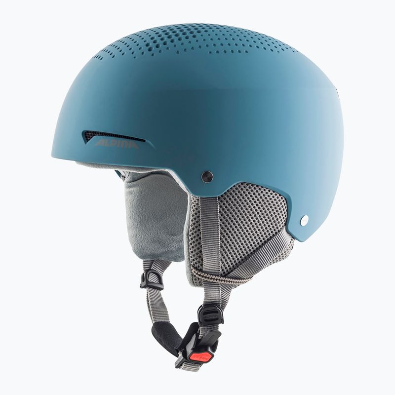 Gyermek síbukósisakok Alpina Zupo skyblue matt 9