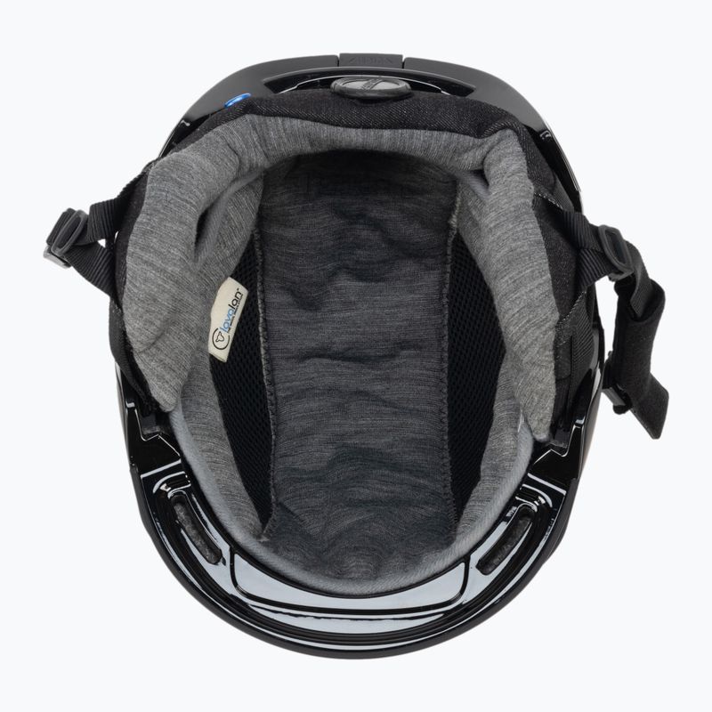 Sí sisak Alpina Gems black matte 5