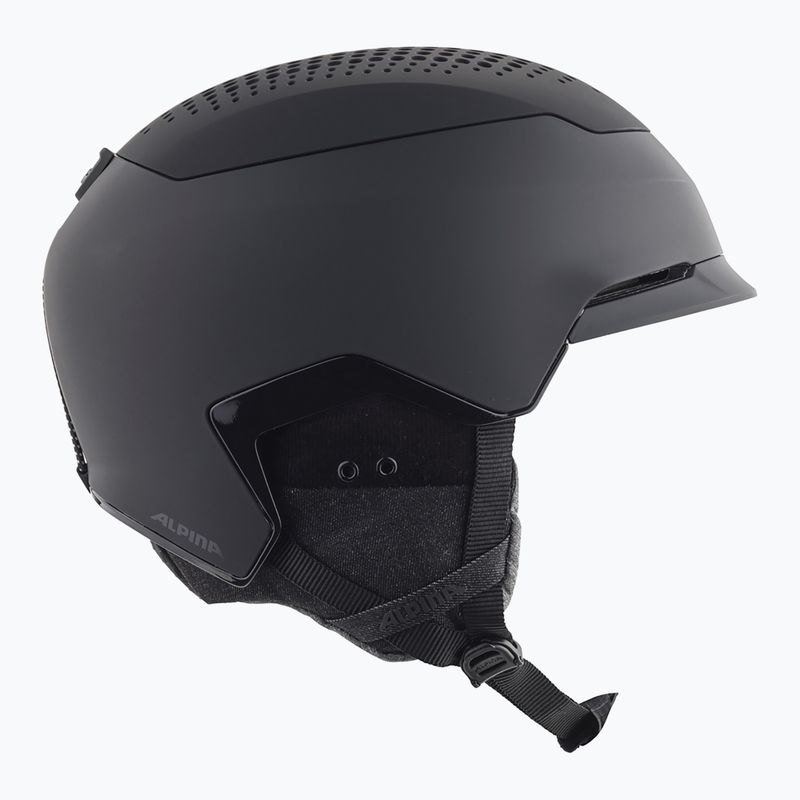 Sí sisak Alpina Gems black matte 12