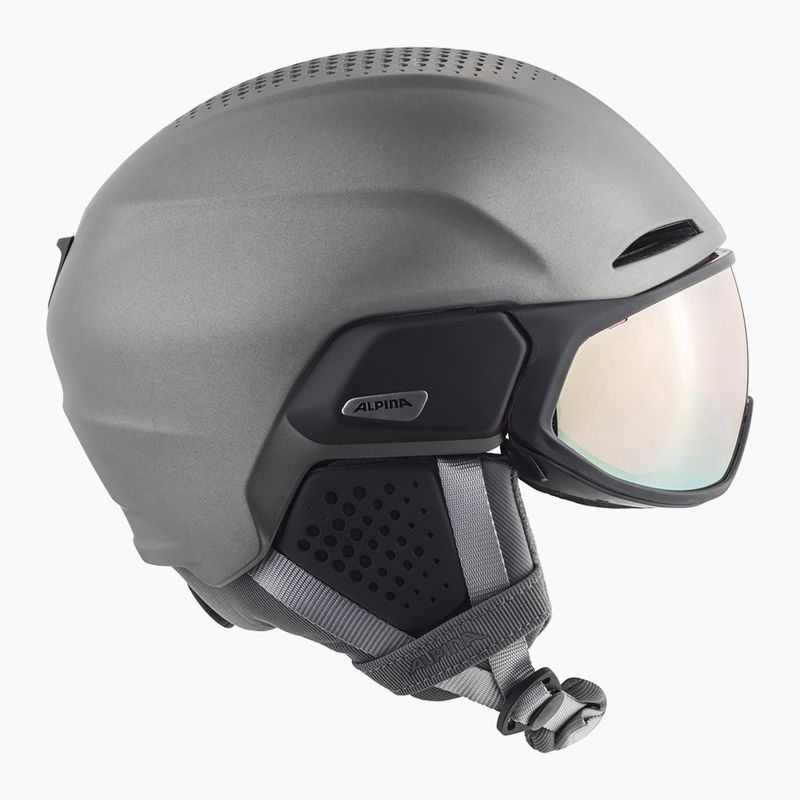 Sí sisak Alpina Alto QV gunmetal matt 14