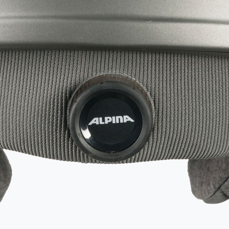 Sí sisak Alpina Alto QV gunmetal matt 6