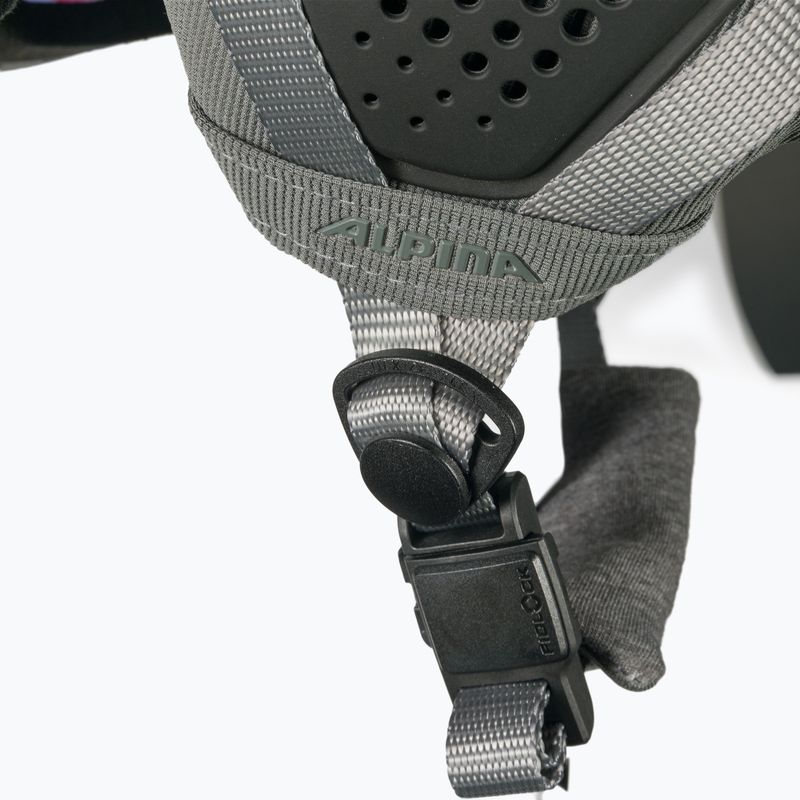 Sí sisak Alpina Alto QV gunmetal matt 8