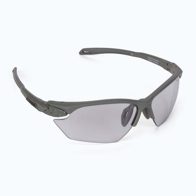 Kerékpáros szemüveg Alpina Twist Five Hr S V moon grey matt/black