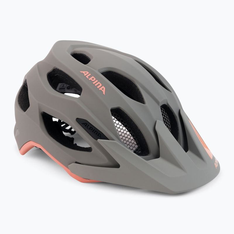 Kerékpáros sisak Alpina Carapax 2.0 moon grey peach matt