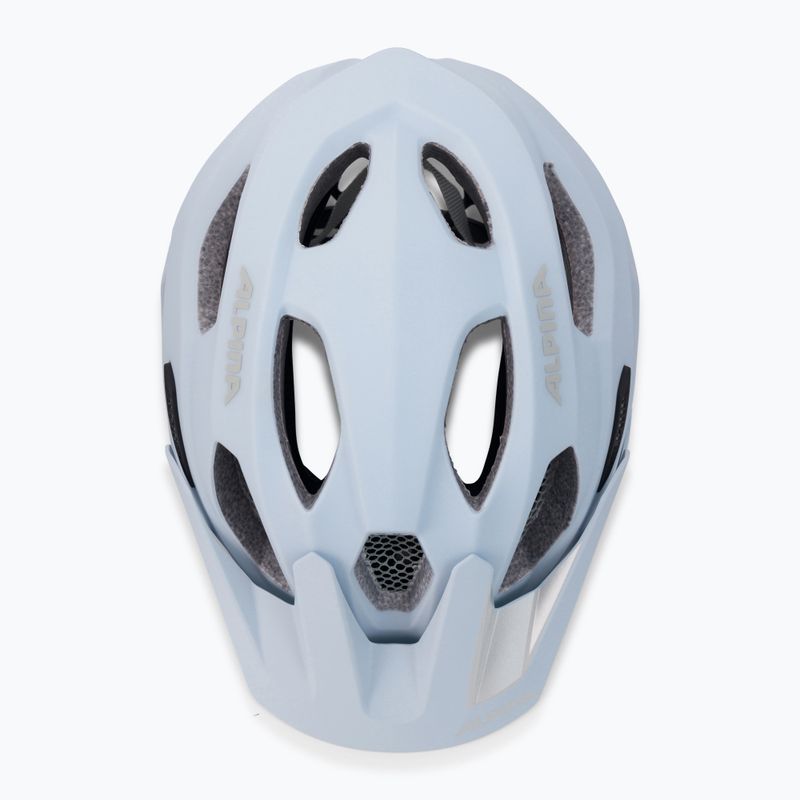 Kerékpáros sisak Alpina Carapax 2.0 dove blue/grey matte 6