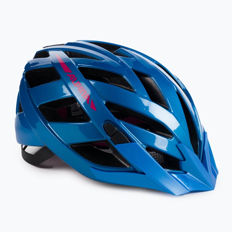 Kerékpáros sisak Alpina Panoma 2.0 true blue/pink gloss