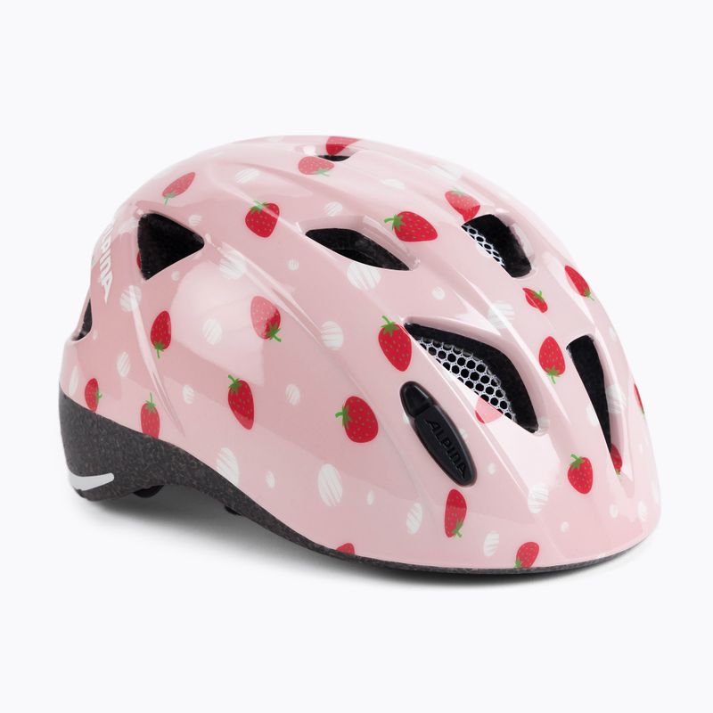 Gyermek kerékpáros sisak Alpina Ximo strawberry rose gloss
