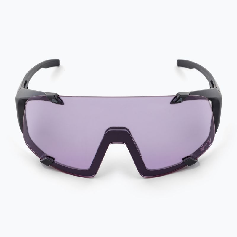 Napszemüveg Alpina Hawkeye Q-Lite V black matt/purple 3