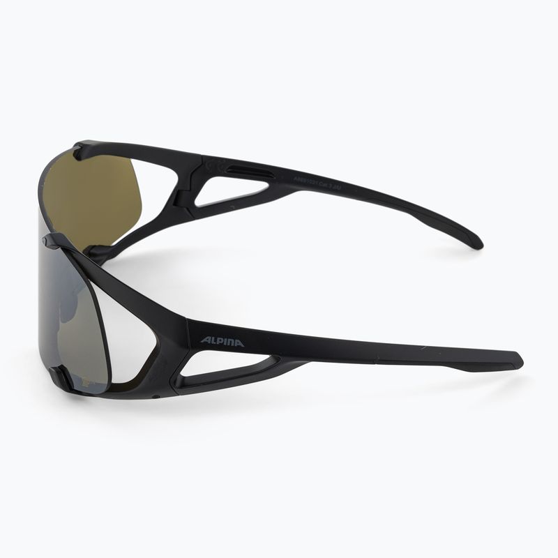 Napszemüveg Alpina Hawkeye Q-Lite black matt/silver mirror 4