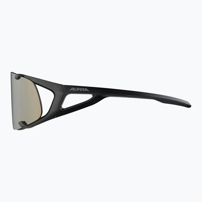 Napszemüveg Alpina Hawkeye Q-Lite black matt/silver mirror 5