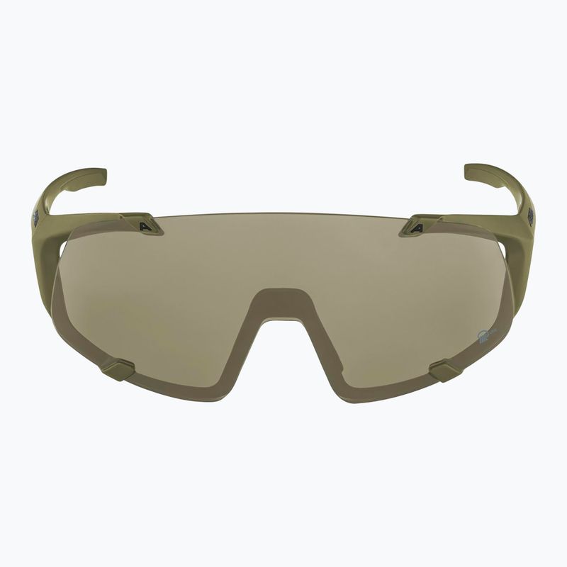 Napszemüveg Alpina Hawkeye Q-Lite olive matt/silver mirror 2