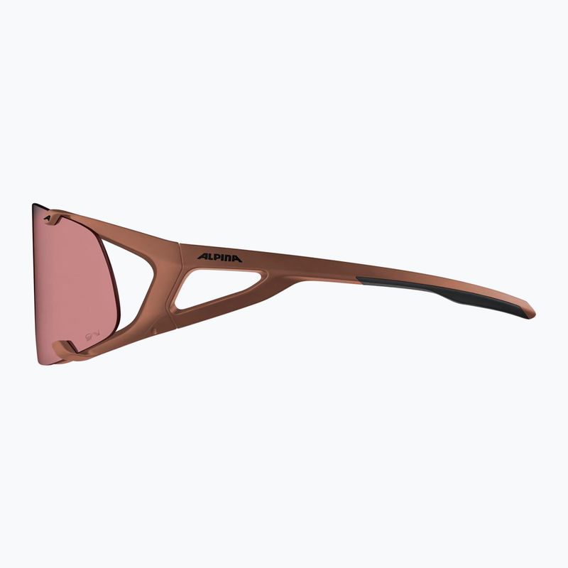 Napszemüveg Alpina Hawkeye Q-Lite brick matt/black red mirror 3