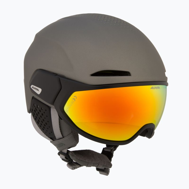 Sísisak Alpina Oro QV Mips gunmetal matt