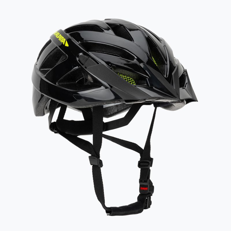 Kerékpáros sisak Alpina Panoma 2.0 black/neon yellow gloss