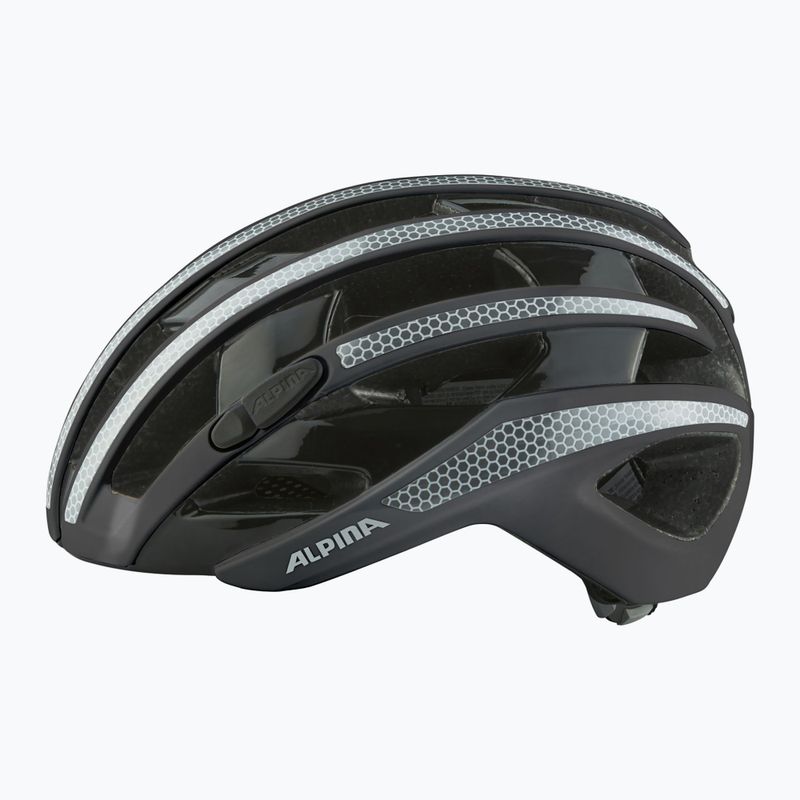 Kerékpáros sisak Alpina Ravel Reflective black gloss 6