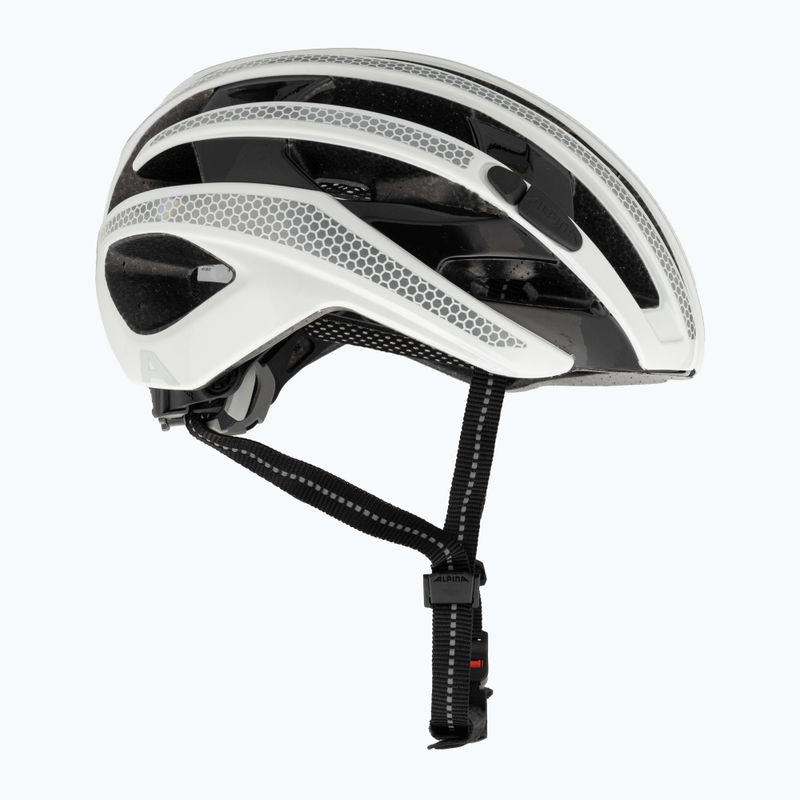 Kerékpáros sisak Alpina Ravel Reflective white gloss 4