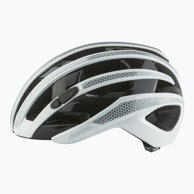 Kerékpáros sisak Alpina Ravel Reflective white gloss 6