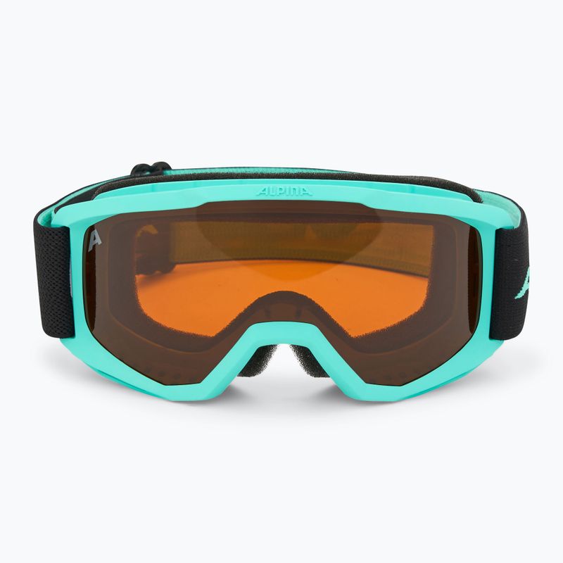 Gyerek síszemüveg Alpina Piney aqua matt/ orange 2
