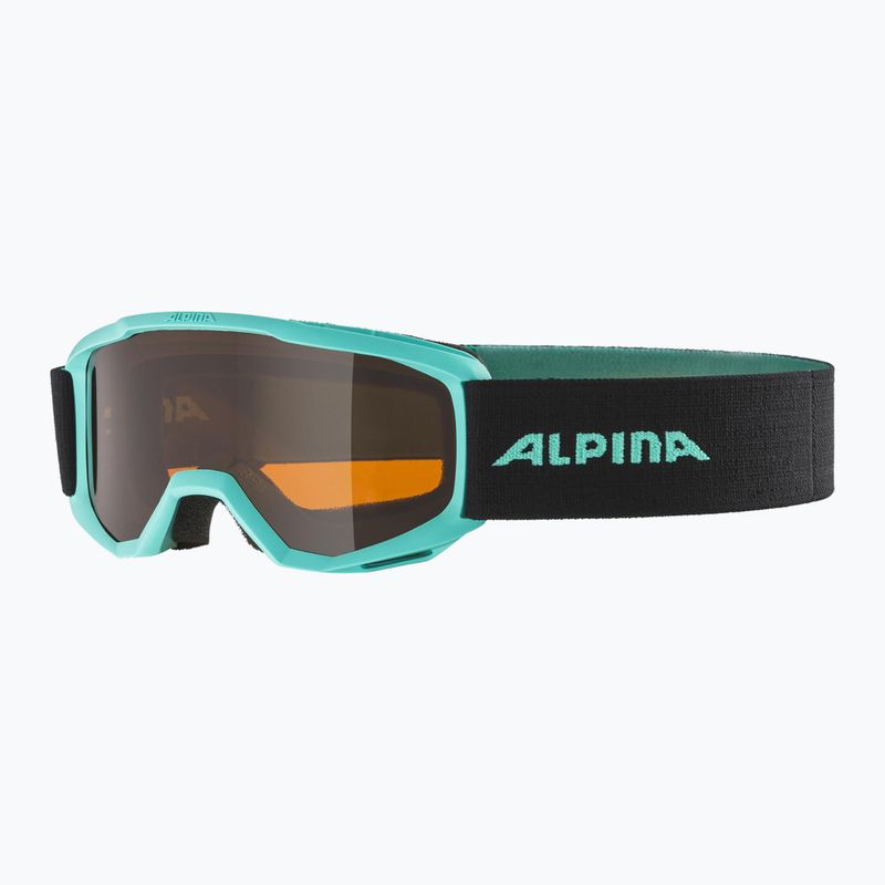 Alpina Piney gyermek síszemüveg aqua matt/ narancssárga