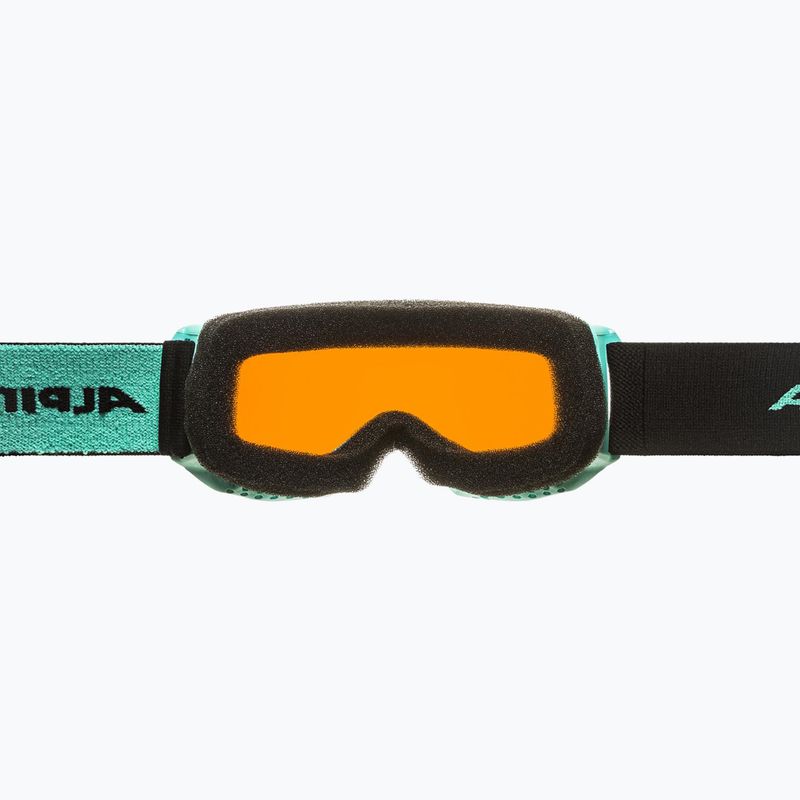 Gyerek síszemüveg Alpina Piney aqua matt/ orange 7