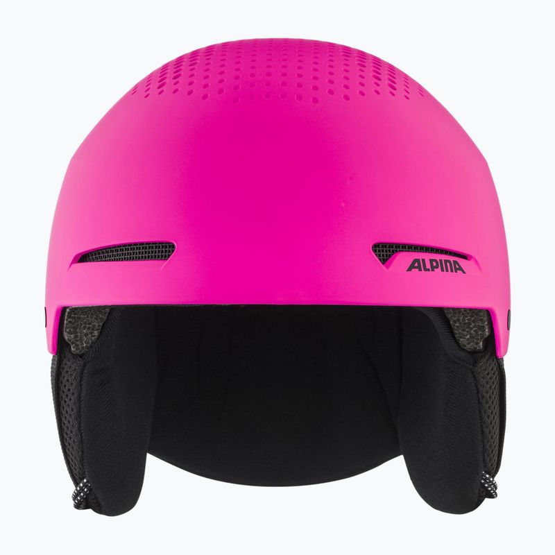 Gyerek sísisak Alpina Zupo pink matt 2