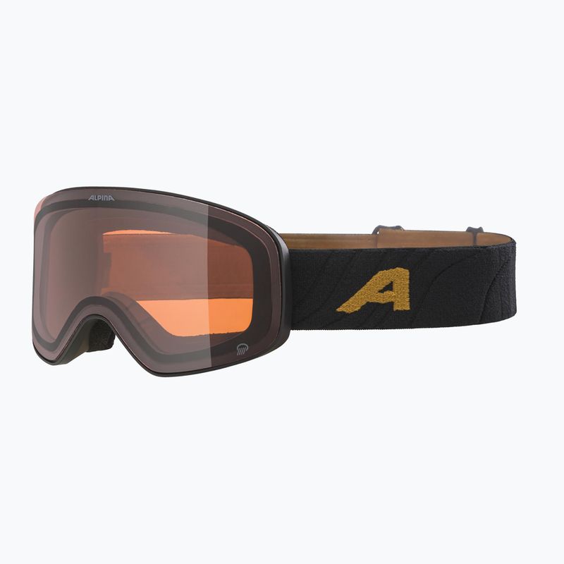 Síszemüveg Alpina Ladis Q black/ gold matt/ gold 5