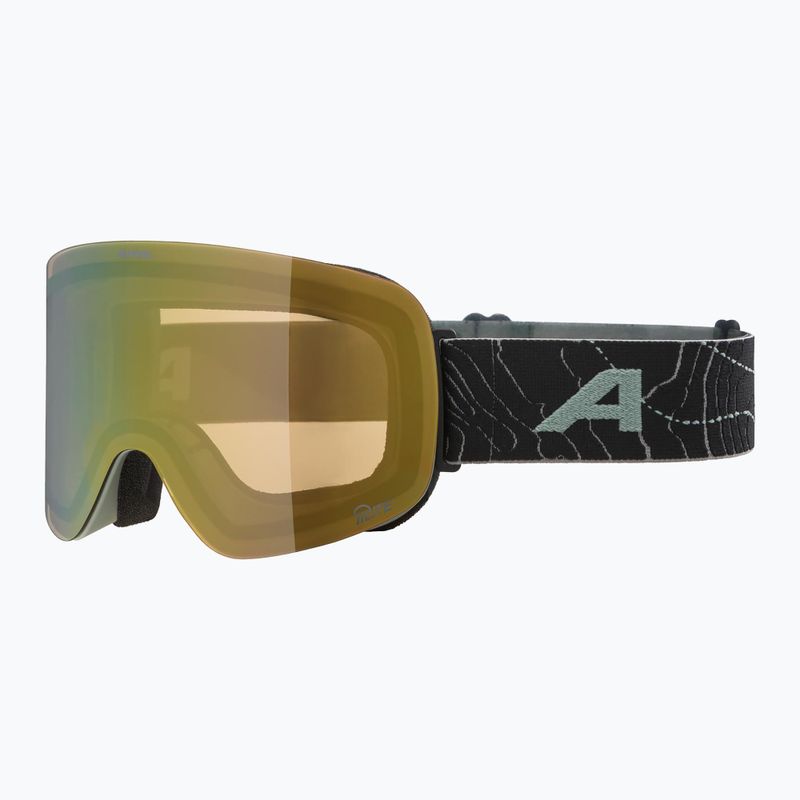 Síszemüveg Alpina Penken Q-Lite willow/ green matt/ gold 5