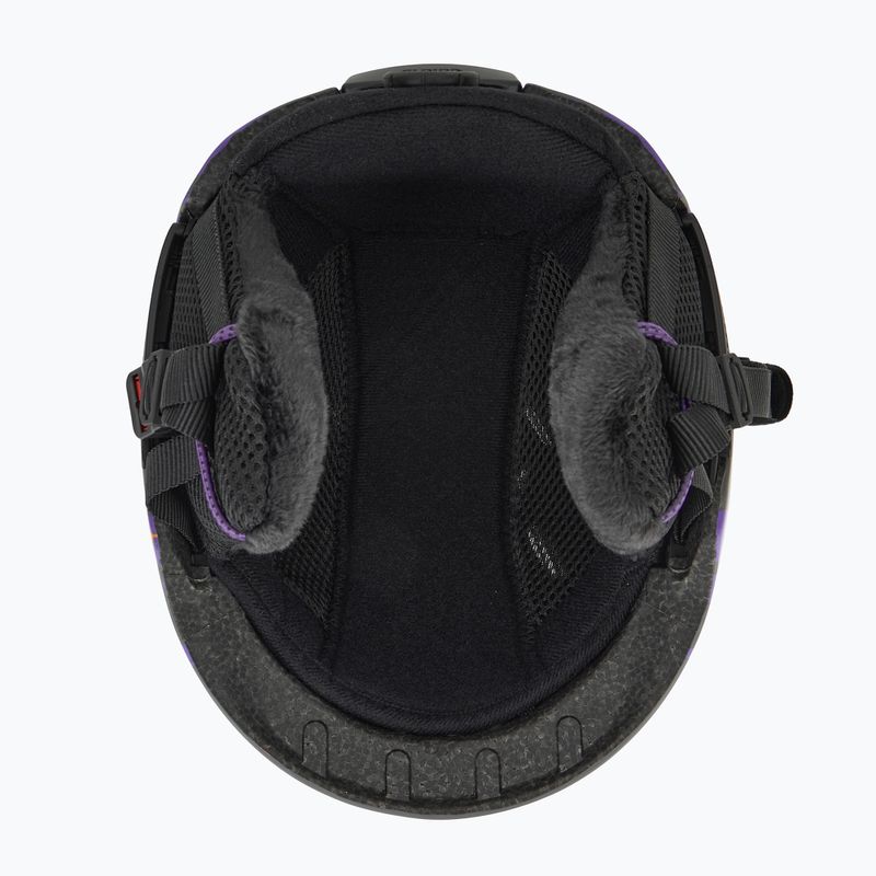 Gyerek sísisak Alpina Pizi midnight/ grey leo matt 5