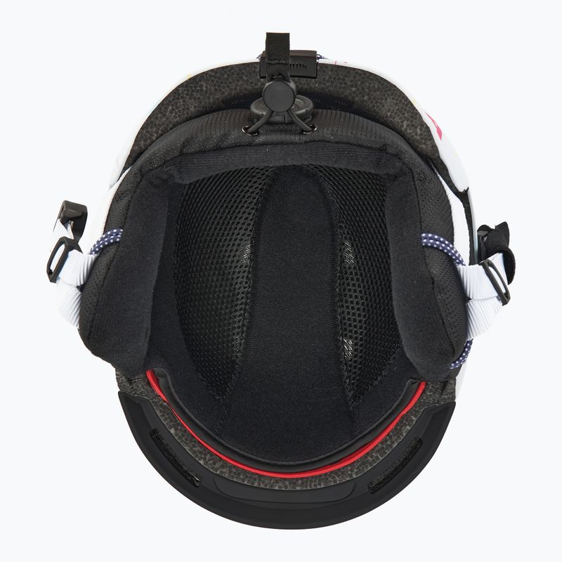 Gyerek sísisak Alpina Brix white/ graphic matt 5