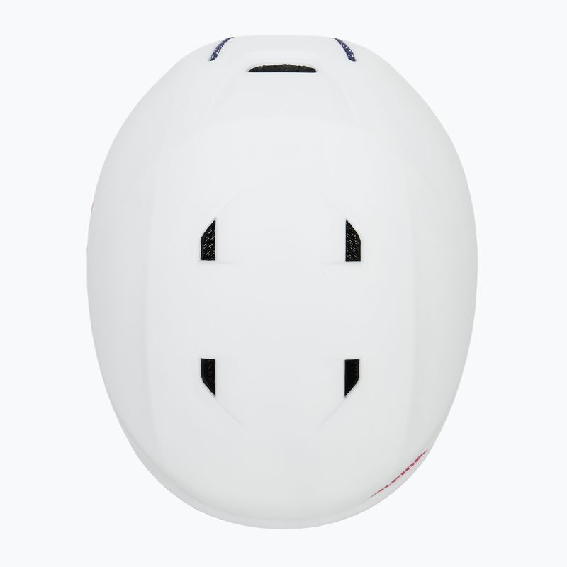 Gyerek sísisak Alpina Brix white/ graphic matt 6