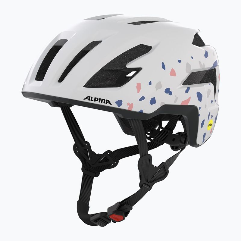 Kerékpáros sisak Alpina Taunus Gravel MIPS creme terrazo matt