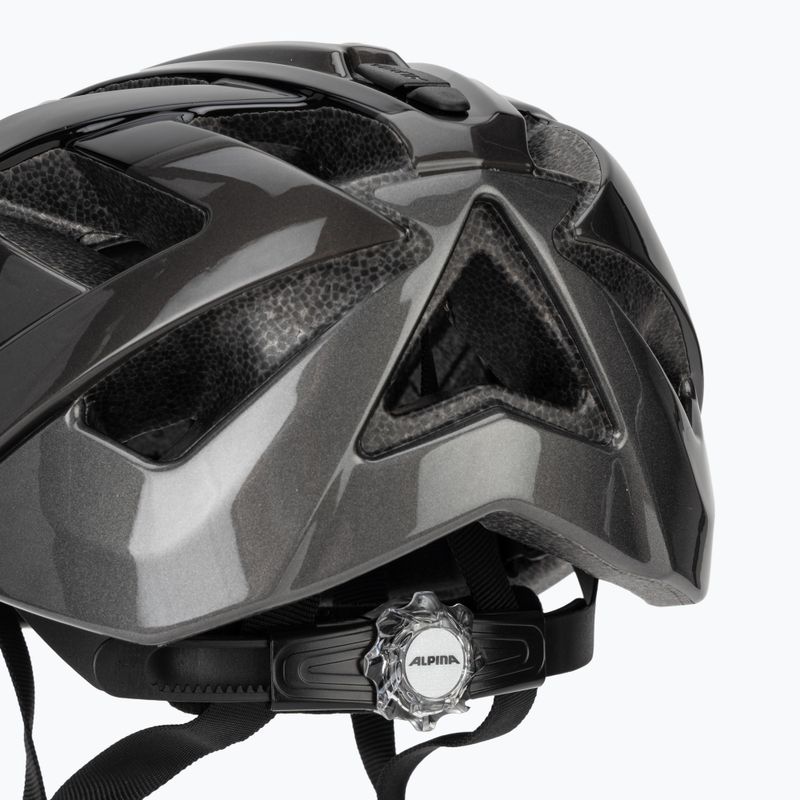 Kerékpáros sisak Alpina Panoma 3.0 black/anthracite gloss 8