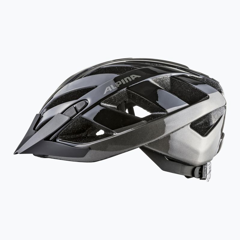 Kerékpáros sisak Alpina Panoma 3.0 black/anthracite gloss 2