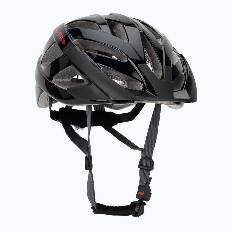 Kerékpáros sisak Alpina Panoma 3.0 black/pink gloss