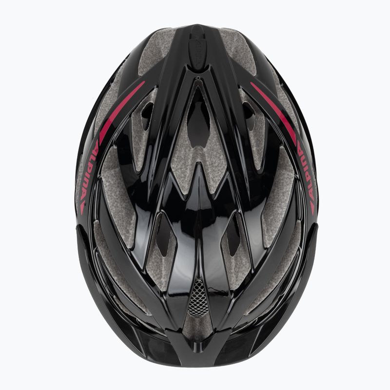 Kerékpáros sisak Alpina Panoma 3.0 black/pink gloss 6