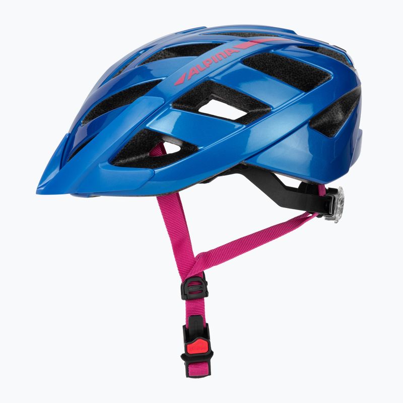 Kerékpáros sisak Alpina Panoma 3.0 true blue/pink gloss 3