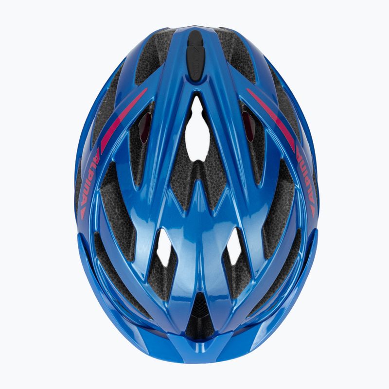 Kerékpáros sisak Alpina Panoma 3.0 true blue/pink gloss 6
