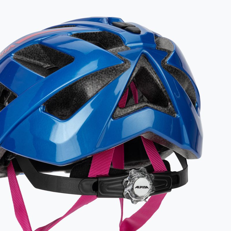 Kerékpáros sisak Alpina Panoma 3.0 true blue/pink gloss 8
