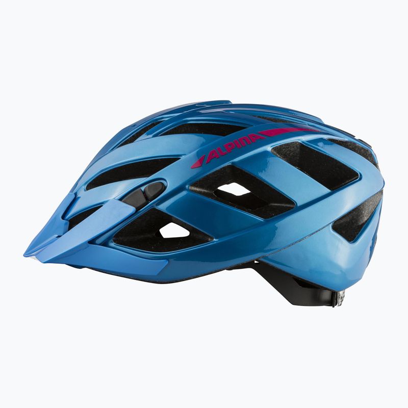 Kerékpáros sisak Alpina Panoma 3.0 true blue/pink gloss 2