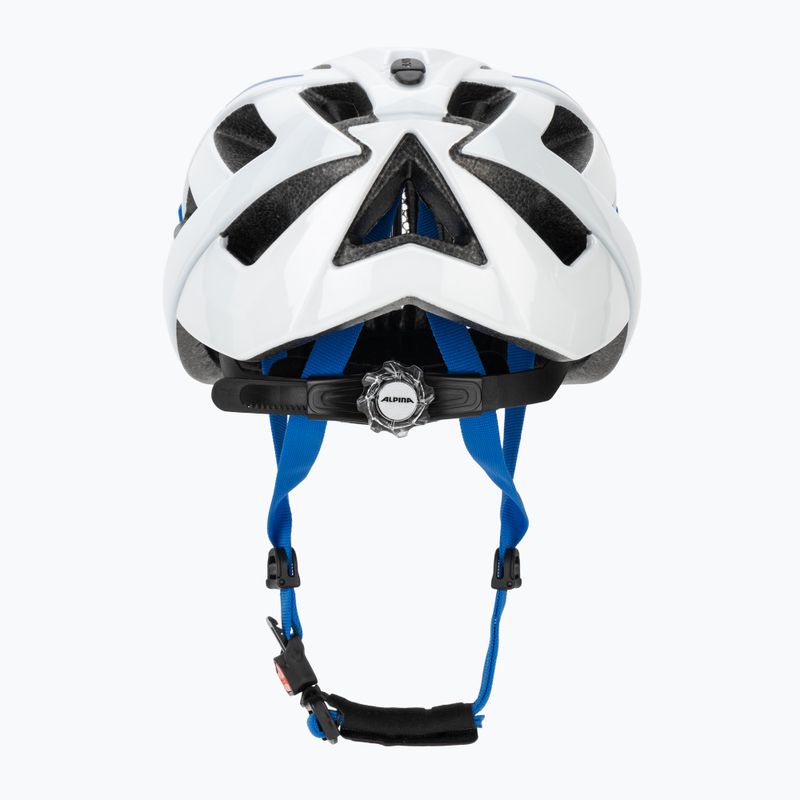 Kerékpáros sisak Alpina Panoma 3.0 white/blue gloss 4