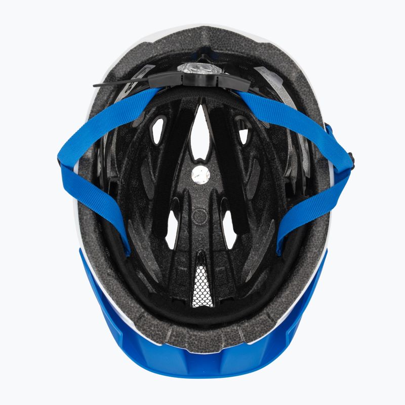 Kerékpáros sisak Alpina Panoma 3.0 white/blue gloss 5