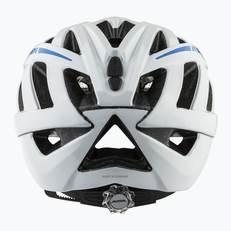 Kerékpáros sisak Alpina Panoma 3.0 white/blue gloss 12