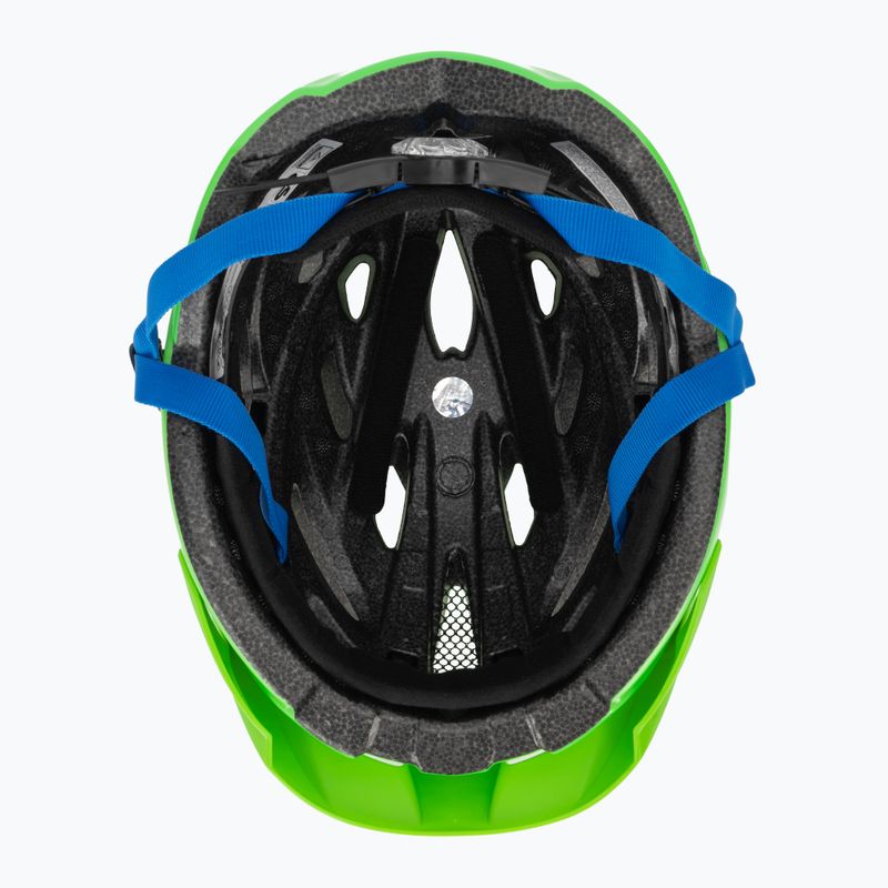 Kerékpáros sisak Alpina Panoma 3.0 green/blue gloss 5