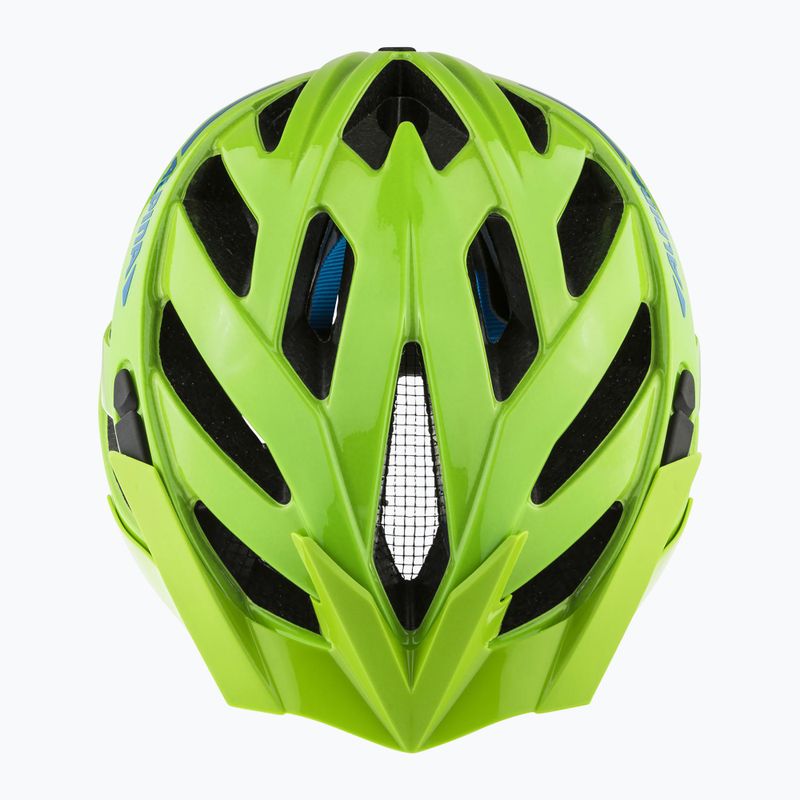 Kerékpáros sisak Alpina Panoma 3.0 green/blue gloss 3