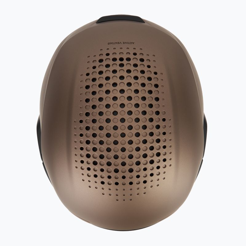 Sísisak Alpina Oro QV Mips sepia metallic 6